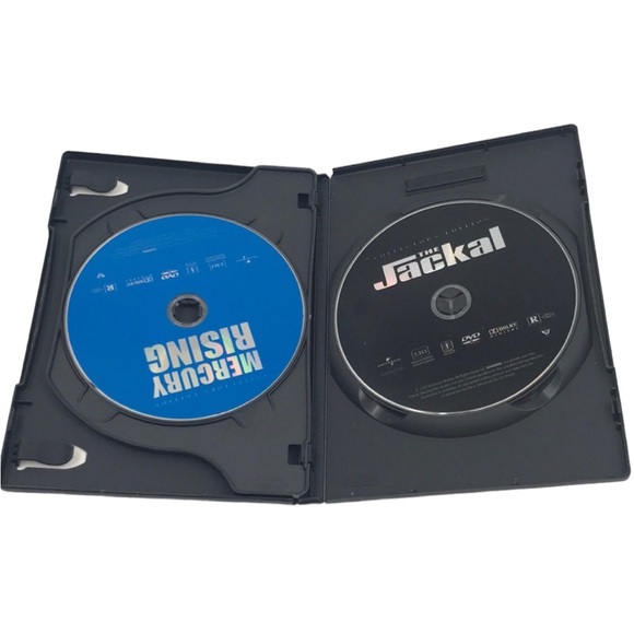 12 Monkeys, Mercury Rising, & The Jackal 📀 DVD - Picture 4 of 8